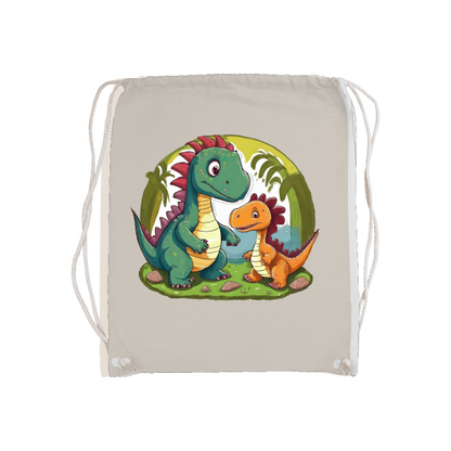 Bolsa de gimnasio básica dos dinosaurios