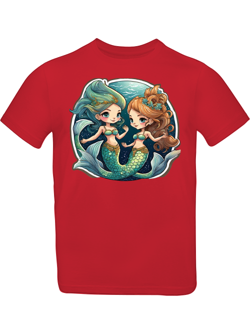 T-shirt kids mermaids