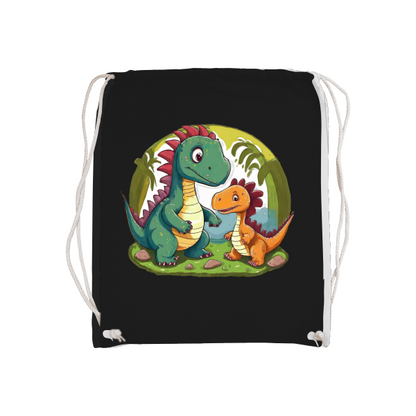 Bolsa de gimnasio básica dos dinosaurios