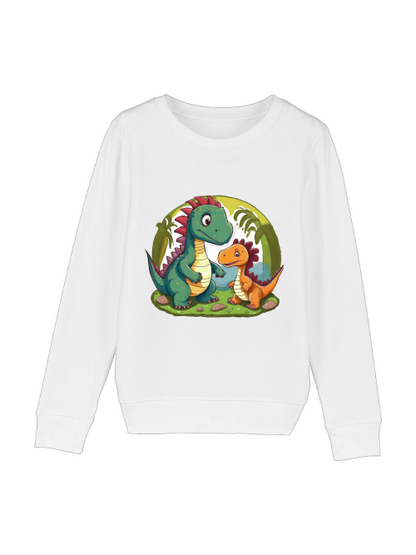 Sudadera Mini Changer dos dinosaurios