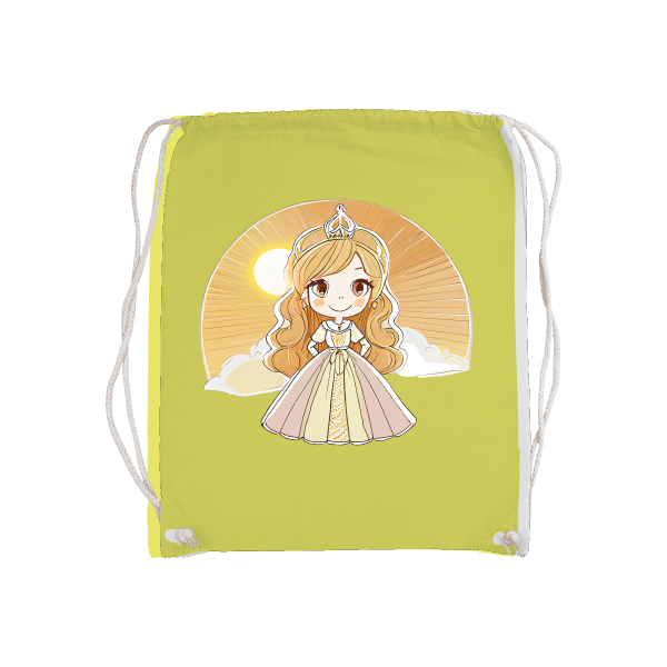 Bolsa de deporte básica Princesa Amarillo Amanecer