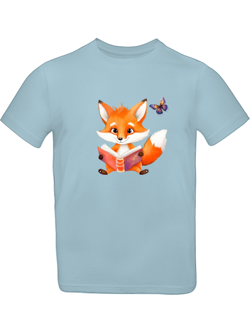 T-Shirt Kids Fox with Butterfly