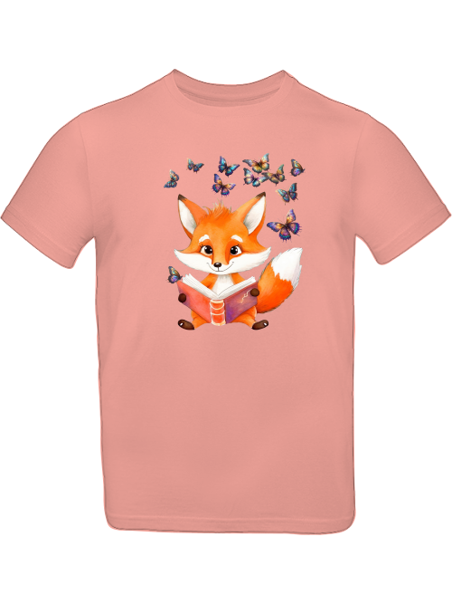 T-Shirt Kids Fox with Butterfly Group