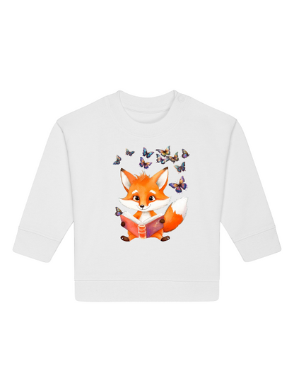 Fuchs mit Schmetterling Gruppe Baby Changer Sweatshirt SK