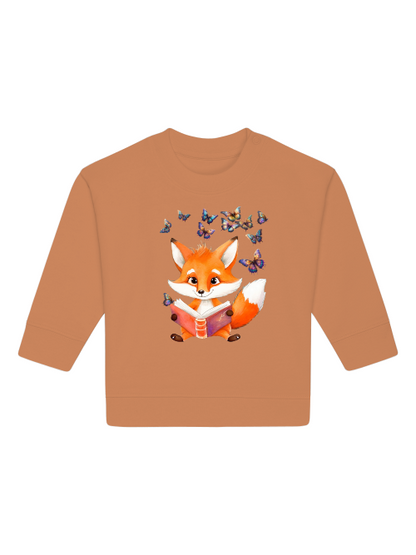 Fuchs mit Schmetterling Gruppe Baby Changer Sweatshirt SK
