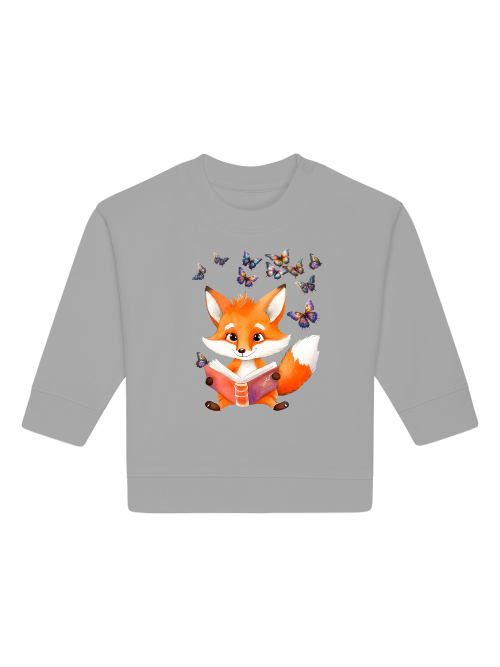 Baby Changer Sweatshirt Fox with Butterfly Group