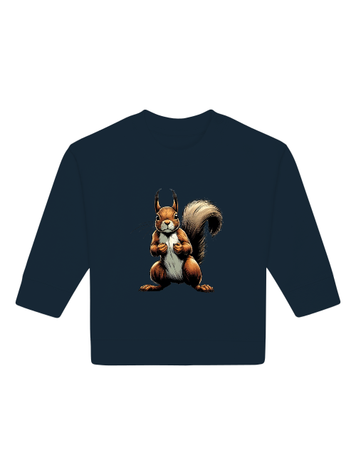 Baby Changer Sweatshirt Squirrel