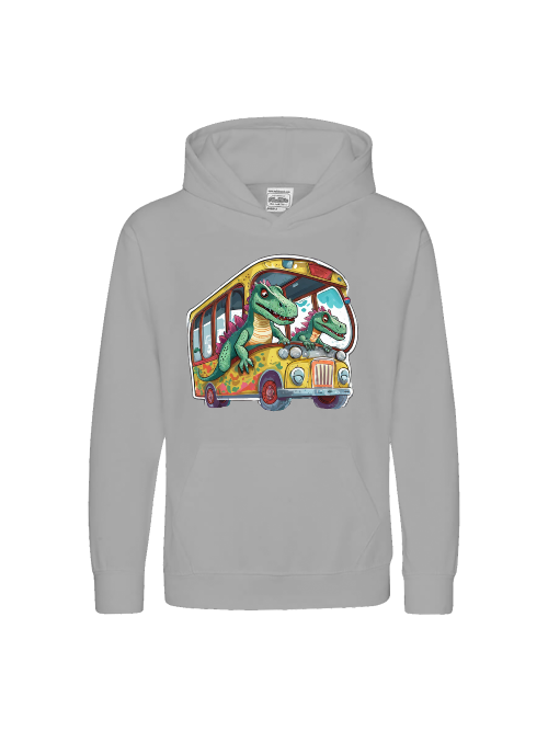 Sudadera con capucha premium para niños Dinobus