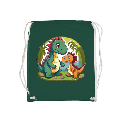 Bolsa de gimnasio básica dos dinosaurios