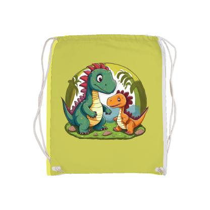 Bolsa de gimnasio básica dos dinosaurios