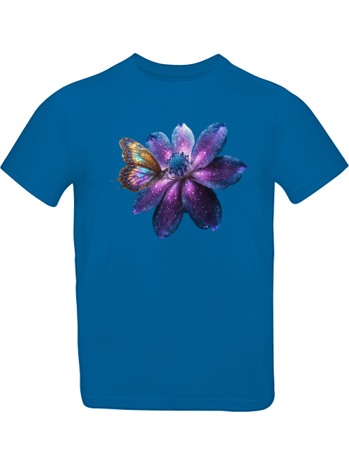 T-Shirt Kids Galaxy Flower with Butterfly