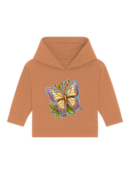 Schmetterling gemalt mit Aura Baby Cruiser Hoodie SK