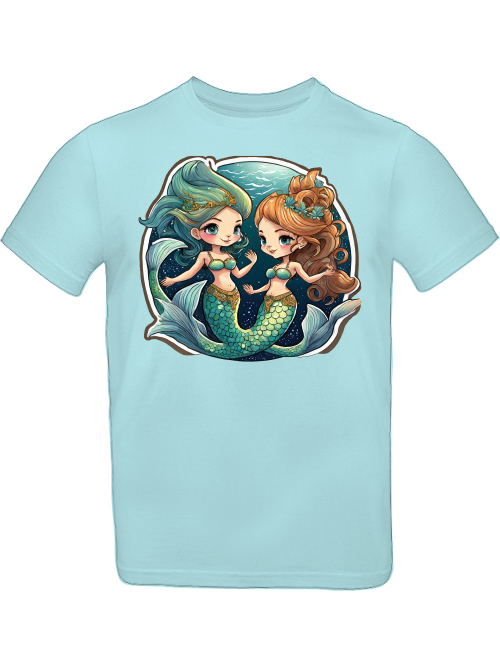 T-shirt kids mermaids