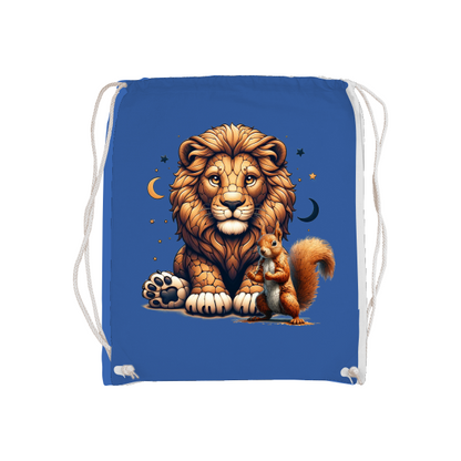 Basic gym bag Loewe with squirrels and moons