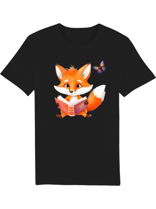 Partnershirt Fuchs mit Schmetterling Creator T-Shirt