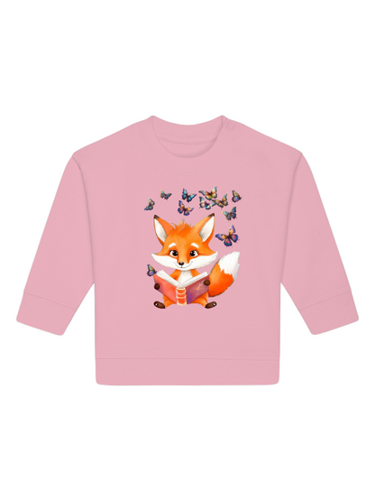 Fuchs mit Schmetterling Gruppe Baby Changer Sweatshirt SK