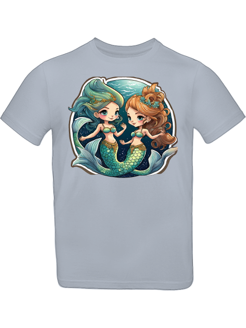 T-shirt kids mermaids