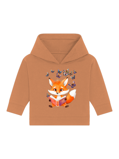 Baby Cruiser Hoodie Fox with Butterfly Group