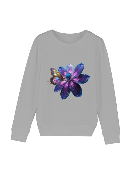 Mini Changer Sweatshirt Galaxie Blume mit Schmetterling SK