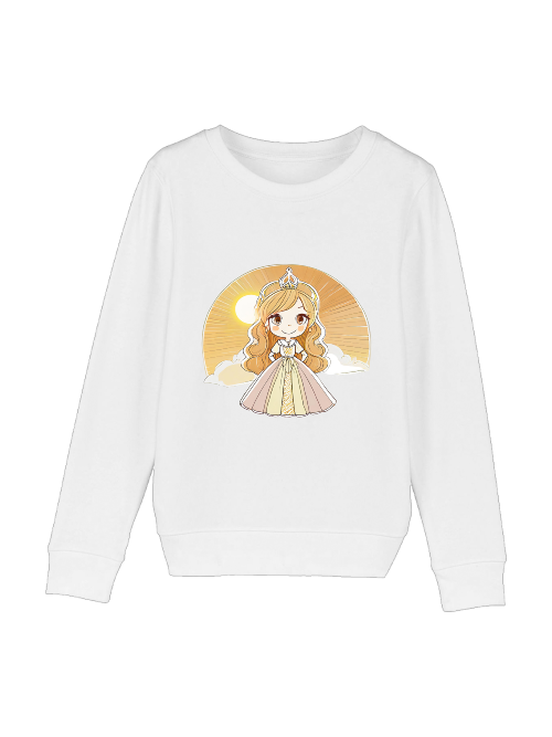 Mini Changer Sweatshirt Prinzessin Gelben Sonnenaufgang SK