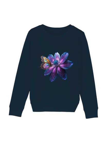 Sudadera Mini Changer Galaxy Flower con mariposa SK