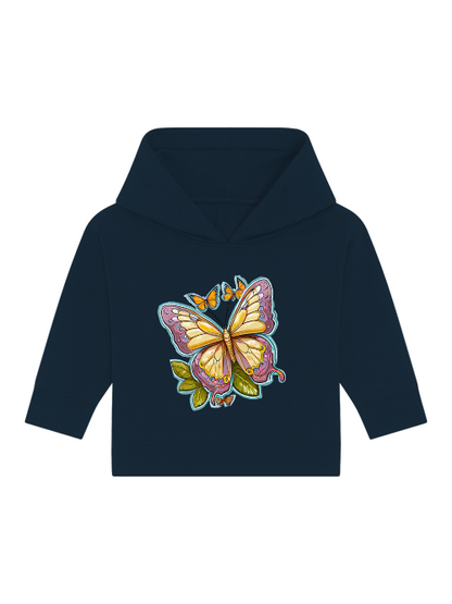 Schmetterling gemalt mit Aura Baby Cruiser Hoodie SK