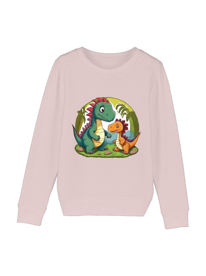 Sudadera Mini Changer dos dinosaurios