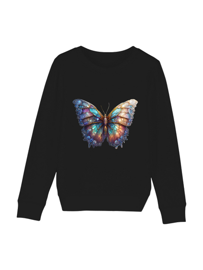 Sudadera Mini Cambiador Mariposa Brillante