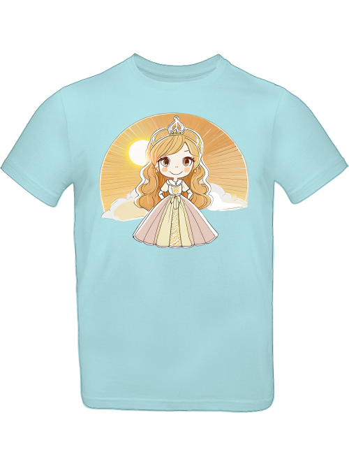 T-Shirt Kids Princess Yellow Sunrise