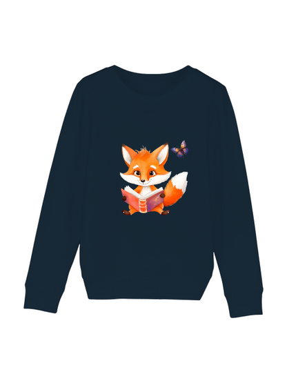 Mini Changer Sweatshirt Fuchs mit Schmetterling SK