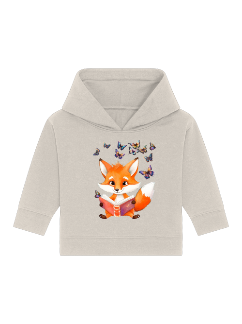 Baby Cruiser Hoodie Fox with Butterfly Group