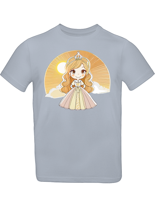 T-Shirt Kids Princess Yellow Sunrise