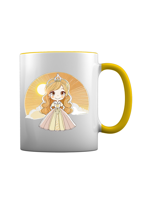 Tasse Prinzessin Gelber Sonnenaufgang