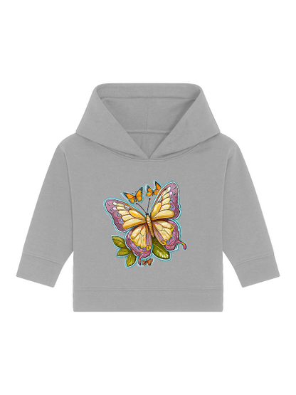 Schmetterling gemalt mit Aura Baby Cruiser Hoodie SK