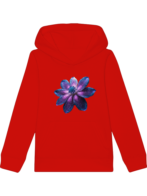 Mini cruiser hoodie galaxy flower