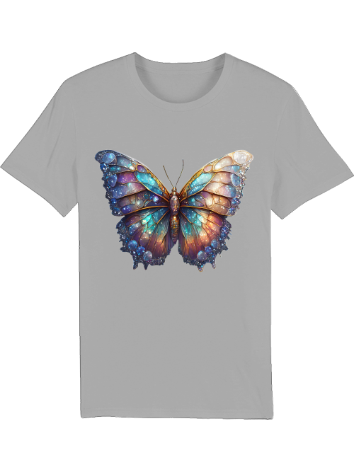 Partnershirt Galaxie Schmetterling front Creator T-Shirt