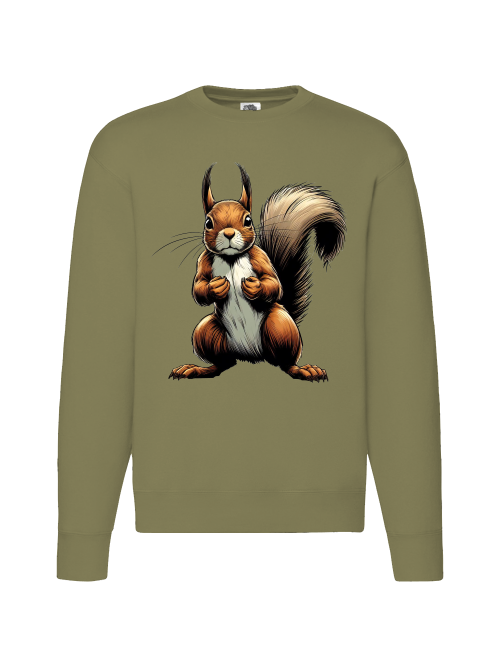 Premium set-in-sweat sweatshirt partner shirt squirrel