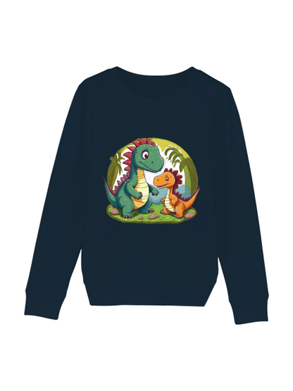 Sudadera Mini Changer dos dinosaurios