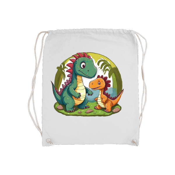 Basic Gymsack zwei Dino