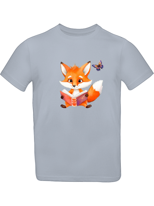 T-Shirt Kids Fox with Butterfly