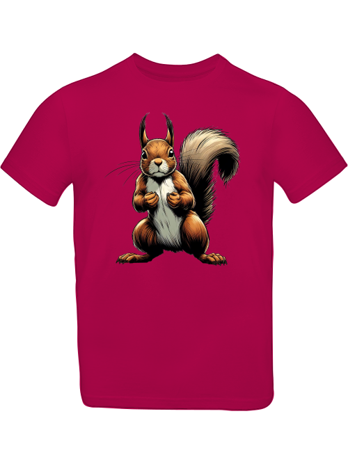 T-shirt kids squirrel