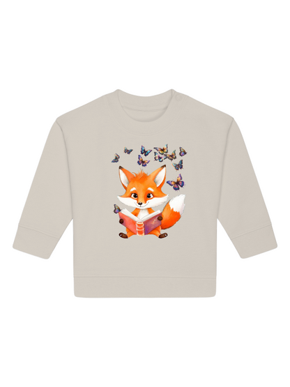 Fuchs mit Schmetterling Gruppe Baby Changer Sweatshirt SK