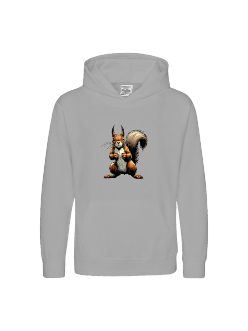 Kids Premium Hooded Sweat Squirrel