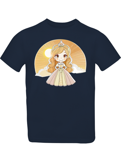 Camiseta Princesa Amanecer Amarillo para Niños SK