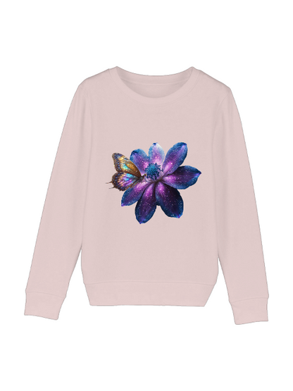 Sudadera Mini Changer Galaxy Flower con mariposa SK