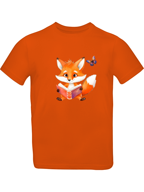 T-Shirt Kids Fox with Butterfly