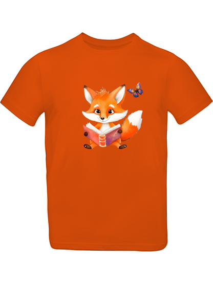 Camiseta de zorro con mariposa para niños SK