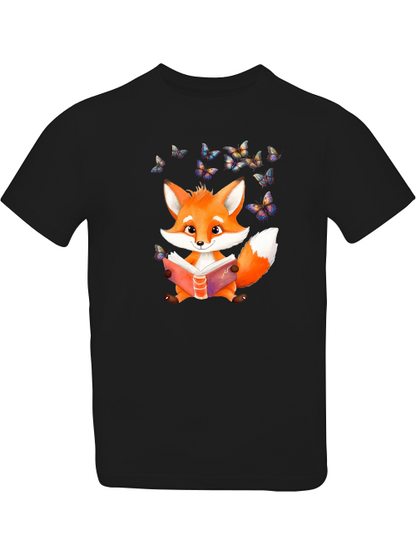 Fuchs mit Schmetterling Gruppe T-Shirt Kids SK