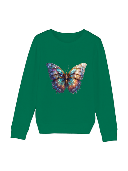 Sudadera Mini Cambiador Mariposa Brillante