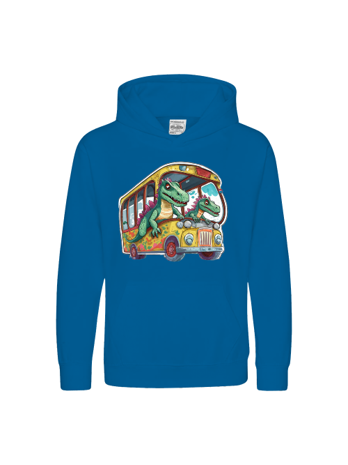 Sudadera con capucha premium para niños Dinobus